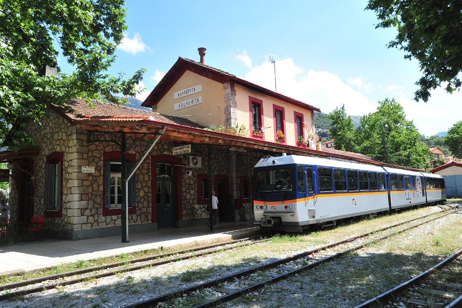 2014.06.18 Zahnradbahn in Griechenland Diakopto–Kalavryta (110)